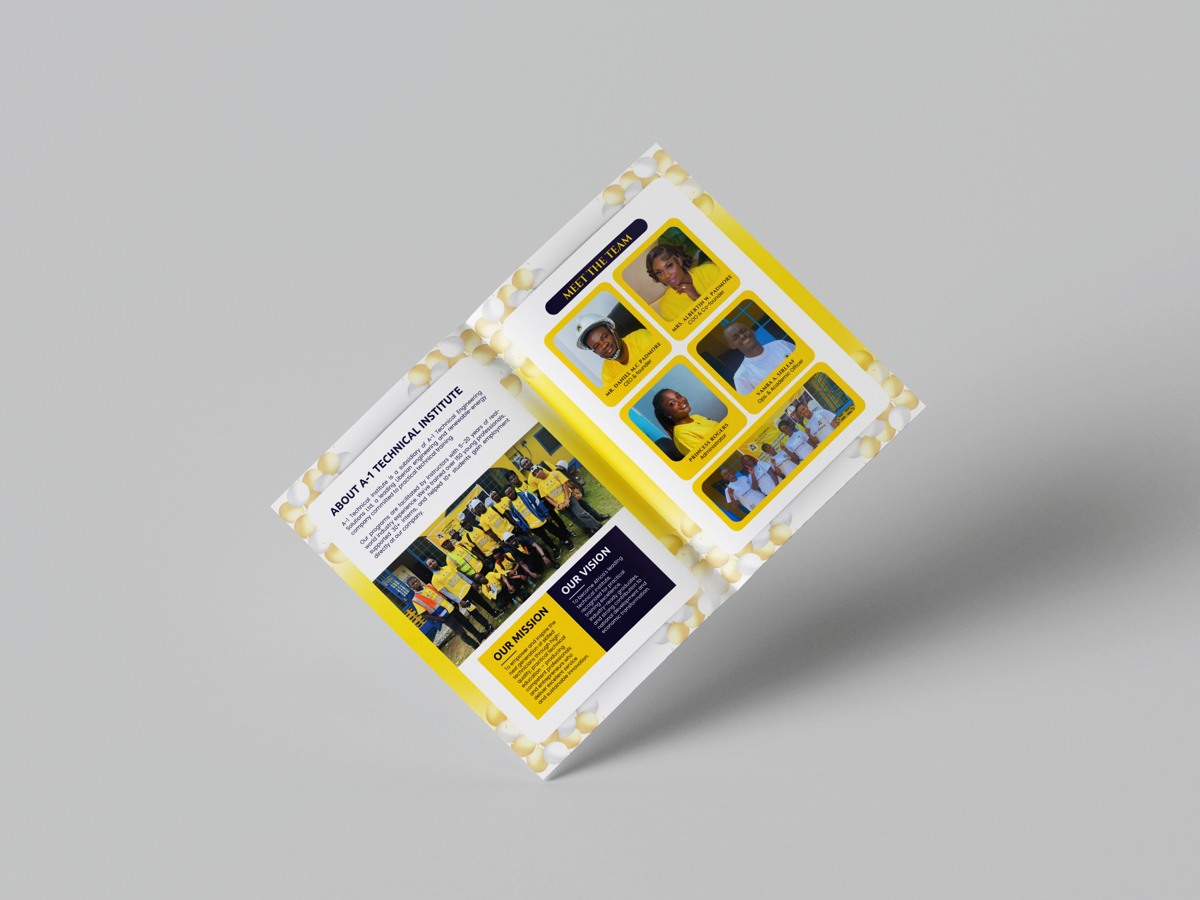 A1 Booklet About & Team